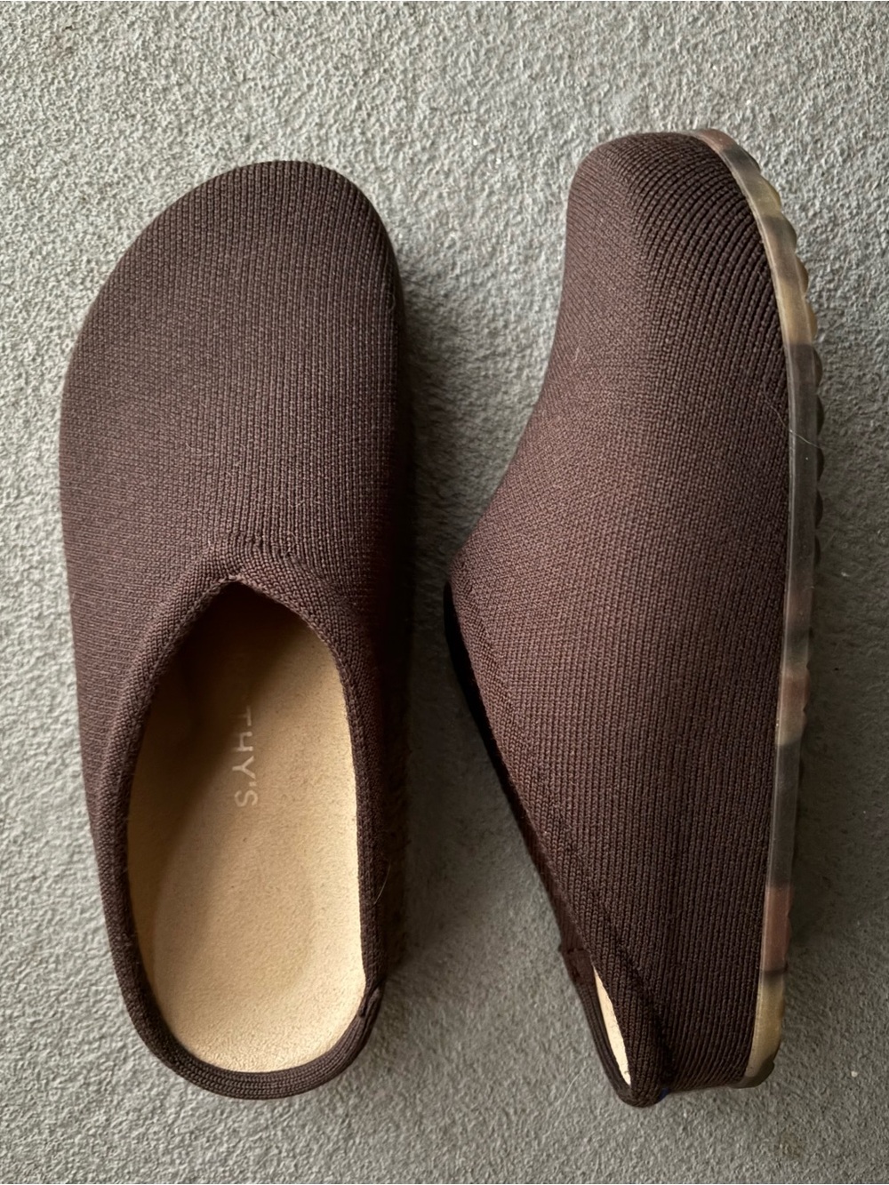 Rothy’s The Casual Clog in Chestnut🔥Size 8